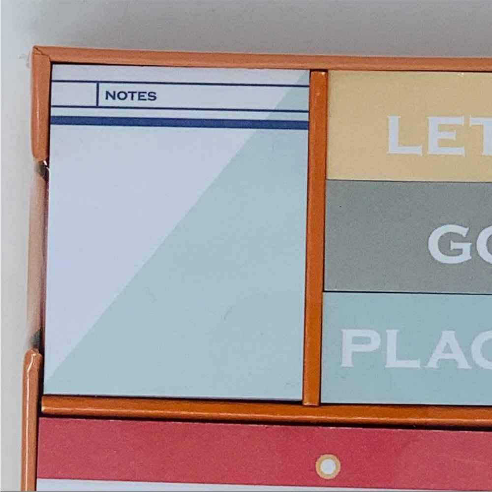 C.R. Gibson Task Notes Decorative Sticky Notes Set Let’s Go Places - Picture 5 of 8